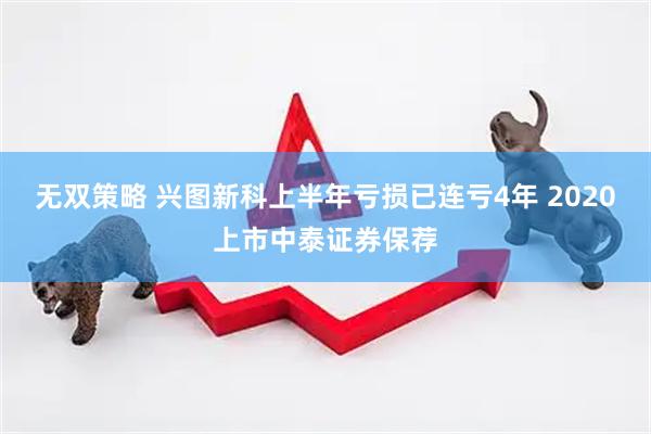 无双策略 兴图新科上半年亏损已连亏4年 2020上市中泰证券保荐